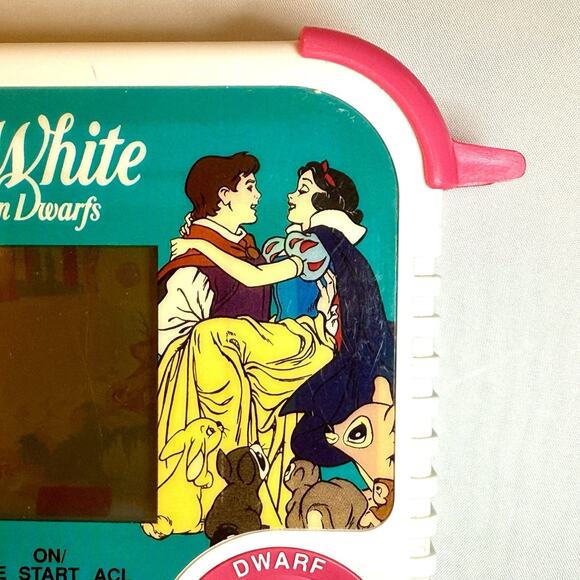 Vintage Tiger Snow White & Seven Dwarfs Electronic Handheld LCD Game Tested - Picture 4 of 7